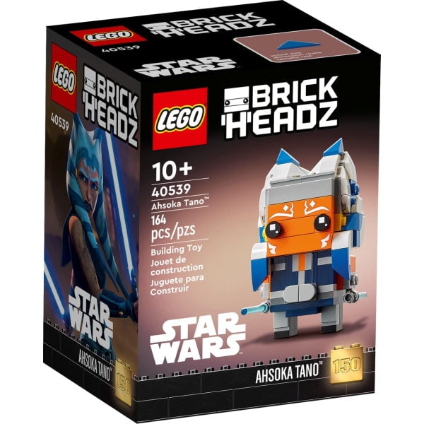 LEGO BrickHeadz Star Wars Ahsoka Tano 164 Piece Building Kit LEGO 40539 Ages 10 Walmart