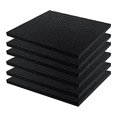 thumbnail image 1 of 12 PCS Polyurethane Foam Sheets Foam Pads for Case Packaging Toolbox Cuttable Crafts Foam Pads, 40X30X3cm, 1 of 6