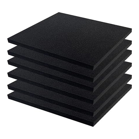 12 PCS Polyurethane Foam Sheets Foam Pads for Case Packaging Toolbox Cuttable Crafts Foam Pads, 40X30X3cm