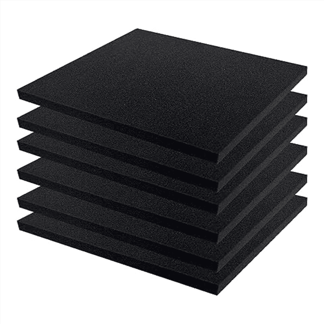 12 PCS Polyurethane Foam Sheets Foam Pads for Case Packaging Toolbox Cuttable Crafts Foam Pads, 40X30X3cm