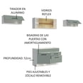 thumbnail image 4 of Cocina Integral Completa Modular Madesa Agata 280cm BG 01, 4 of 5