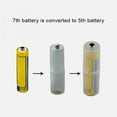 thumbnail image 2 of Case Switcher Portable And Easy To Use Aaa To Aa Battery Converter Adapter Batteries Holder Case Switcher 10 Pieces, 2 of 8