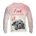 thumbnail image 2 of Every Fart is Love Note Cane Corso Guilty Face Happy Valentine's All Over Print 3D Sweatshirt Unisex Merch Italian Mastiff Dog Lover Gifts Idea - 01016, 2 of 6