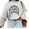 thumbnail image 5 of Yeshua Christian Sweatshirt – Bold Letter Graphic Faith Pullover, Unisex Jesus Sweater, Spiritual Religious Apparel, 5 of 7