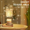 thumbnail image 4 of Finew Candle Warmer Lamp with Timer Dimmer Adjustable Height for New Home Decor,Birthday Gifts for Women,Wax Warmer with 2 Bulbs for Women Mom Mother's Day Gifit ,Christmas Gifts, 4 of 7