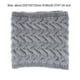 thumbnail image 5 of Minnieouse Bufanda Múltiples colores Cálido Fasionable Distintivo Varias ocasiones bufandas para mujeres Varias ocasiones Muchas Sombreros gris claro, 5 of 6