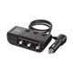 thumbnail image 1 of Cargadores de coche Adaptador de carga rápida de 120 W Divisor de corriente de 3 enchufes 12-24 V, 1 of 8