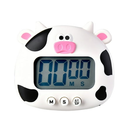 

1pc Cartoon Ox Shape Electric Baking Timer Household Baking Timer Electric Cooking Timer