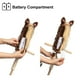 thumbnail image 5 of Caballo de peluche HollyHome Outdoor con ruedas de madera de 36 cm, 5 of 9