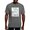 Gray, variant on - Dad Super Heroes T Shirt - Mens Comfort Colors Shirt