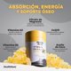 thumbnail image 2 of Vitamina D3 K2 Gomitas Health Hack con CoQ10 Magnesio y Aceite de Coco Sabor Piña 180 Gomitas, 2 of 8