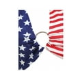 thumbnail image 3 of Women USA Flag Halter Backless Camis Streetwear Club Patchwork Camisole Crop Top, Red, Large, 3 of 6