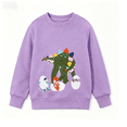 thumbnail image 6 of Gaxelrn Toddler Girls Dinosaur Applique Long Sleeve Crewneck Sweatshirt Cotton Pullover,Size 6-7 T, 6 of 6