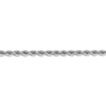 thumbnail image 3 of 14k White Gold 4mm Link Rope Chain Anklet Ankle Beach Bracelet 8 Inch :, 3 of 9