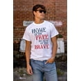 thumbnail image 5 of Home of Free Because of the Brave Men's Graphic T Shirt Tees Brisco Brands S, 5 of 6
