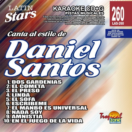 Karaoke Latin Stars 260 Daniel Santos