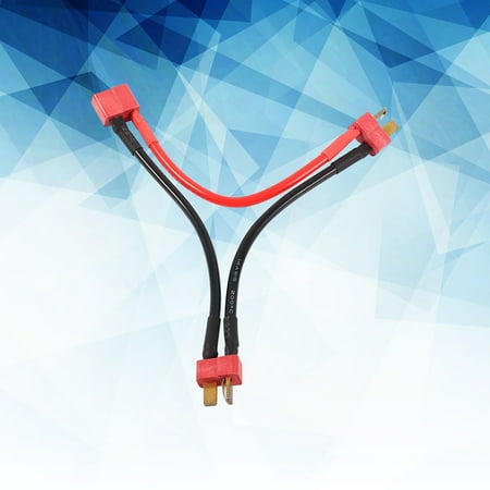 - VBESTLIFE Dean T-Plug Y Wire Harness TPlug Series Battery Connector Adapter Cable 14 Awg Connector Adapter Cable