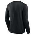 thumbnail image 3 of Men's Fanatics Black Philadelphia Eagles Vintage Combo Up Two Long Sleeve T-Shirt, 3 of 3
