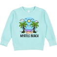 thumbnail image 2 of Inktastic Summer Vacation in Myrtle Beach Toddler Sweatshirt, 2 of 4