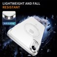 thumbnail image 7 of Magnetic for iPhone XR Case, [Fit for MagSafe] [Never Yellowing] [Military Grade Rugged Durable Protection] Back Slim Clear Wireless Charging Shockproof Premium Phone Case,Clear, 7 of 7