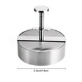 thumbnail image 5 of Callipe Burger Meat Press Stainless Steel Patty Maker Hamburger Press for Perfect Patties Easy to Use Burger Patty Machine for Homemade Burgers, 5 of 7