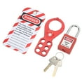 thumbnail image 3 of Juego de candados Loto, kit de bloqueo y etiquetado con candados de seguridad, cerrojos, kit de bloqueo y etiquetado, máxima comodidad, 3 of 9