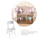thumbnail image 4 of Modelo de silla en miniatura, muebles para casa de muñecas, adorno de silla plegable para casa de muñecas, 4 of 6