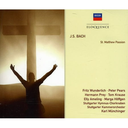Bach J.S: St Matthew Passion (CD) (Bach St Matthew Passion Best Recordings)