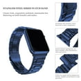 thumbnail image 6 of LGSY Apple Watch Band 45mm Metal iWatch Bands Adjustable Strap with Case for Apple Watch Series 7 6 5 4 3 2 1 SE, 6 of 10
