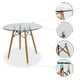 thumbnail image 2 of Mesa Comedor Mundo In Eames Moderno Cristal, 2 of 10