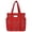 Red, variant on Women's Americana Cut Out Tote Bag,Red Bandana Print Shoulder Tote Bag with Multiple Pockets,Large Capacity Casual Handbag for Daily Use