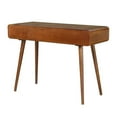thumbnail image 2 of Pemberly Row Table Console Mi-Siècle en Finition Bois Espresso, 2 of 5
