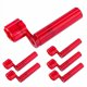 thumbnail image 1 of Enrollador De Cuerdas De Guitarra De 5 Núcleos, 5 Piezas, Herramientas Profesionales Para Guitarras, Enrollador De Clavijas Con Removedor De Pasadores De Puente, Rojo - Sw S Red 6Pcs, 1 of 1