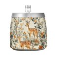 thumbnail image 7 of Yayeee Ashtray with Lid for Cigarette Smokeless Stainless Steel Home Ash Holder, Deer Pattern, 7 of 7