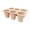 🥝 Beige_New#390, variant on Succulent Silicone Planter Tray 6-Cell Folding Pot - Breathable Drainage Design, Easy ReleaseStarter, Reusable Indoor Balcony Gardening Organizer