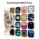 thumbnail image 3 of Reloj inteligente Fitoncloud con pantalla HD IP67 de 2,01", resistente al agua, color rosa, 3 of 9
