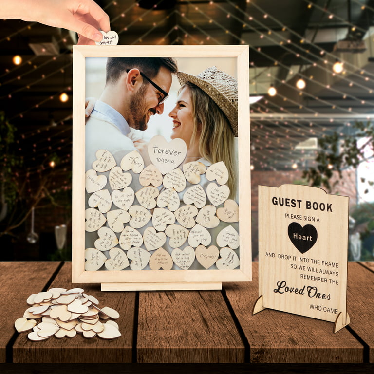 Nature Themed Interactive Wedding Guestbook Craft