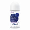 thumbnail image 1 of NIVEA Derma Comfort Sensitive Roll On Antiperspirant, 72 Hour Protection, 50 mL, 1 of 5
