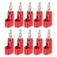 thumbnail image 1 of Banana 10pcs Conectores de enchufe de plátano apilables apilables enchufes de plátano sen SOLDADURA PARA ACCESORIOS DE SEGURIDAD, 1 of 7