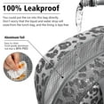 thumbnail image 5 of Reusable Leopard Lnsulated Lunch Bag for Women & Men-Leakproof Water-Resistant Cooler Tote,Large Capacity(10.6x8.7x6.3in)for Work,Office,Travel,Picnic,Beach., 5 of 7