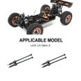 thumbnail image 2 of Baohd RCGOFOLLOW Steel Long-lasting Performance Front CVD Shaft Super Balance Rc Front CVD Shaft For 1/5 Rc Front CVD Shaft LOSI DBXL-E Black, 2 of 6