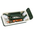 thumbnail image 3 of Wire Brush Set, Powerful Gas Stove Cleaning Brush with Built In Scraper Multifunction Household Cleaner for Kitchen Bathroom Living Room Office, 3 of 8