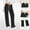 Black, variant on Tawop Sweatpants for Women Solid Color Elastic Waist Casual Sweat Pants with Side Pockets Relaxed Drawstring