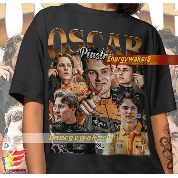 Comfort Colors Oscar Piastri Vintage T-Shirt, Racing Shirt, Gift For Woman and Man Unisex Tee