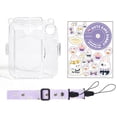 thumbnail image 4 of de funda transparente para cámara, funda protectora de bolsillo de película con correa de hombro ajustable de protección para cámara instantánea Púrpura Hugo Estuche protector de la cámara, 4 of 8