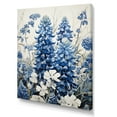 thumbnail image 2 of Designart "Uncomplicated Blue Bonnets Field I" Blue Bonnets Canvas Art Print, 2 of 7