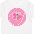 thumbnail image 4 of Inktastic Tennis Pink Ball Girls Long Sleeve Toddler T-Shirt, 4 of 5