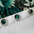 thumbnail image 4 of Homewish Cartoon Dragon Curtains Pack of 2 (42x84 Each),Magic Animal Curtains Blackout,Green Leaves Bedroom Curtains For Boys Kids,Breathable Home Decor, 4 of 6