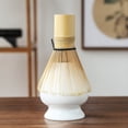 thumbnail image 4 of Juego de Té Matcha Japonés, Herramienta para Hacer Té Matcha, Juego de Té para Beber en Interiores, Accesorios para Herramientas de Fabricación de Té, Cerámica Negra, 4 of 6