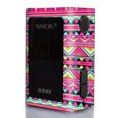 Skin Decal For Smok Qbox 50W Kit Vape / Aztec (Best Vape Kit Under 100)